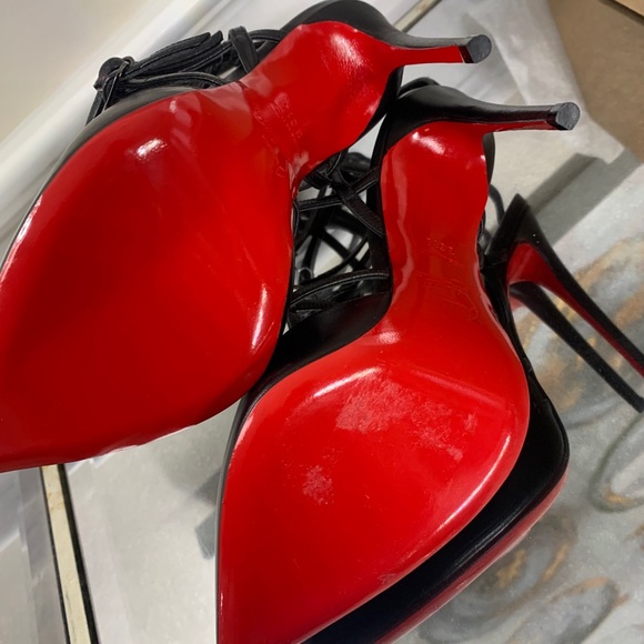 NIB stunning Louboutin Kadreyana 100 Kid 36.5 - Picture 4 of 9